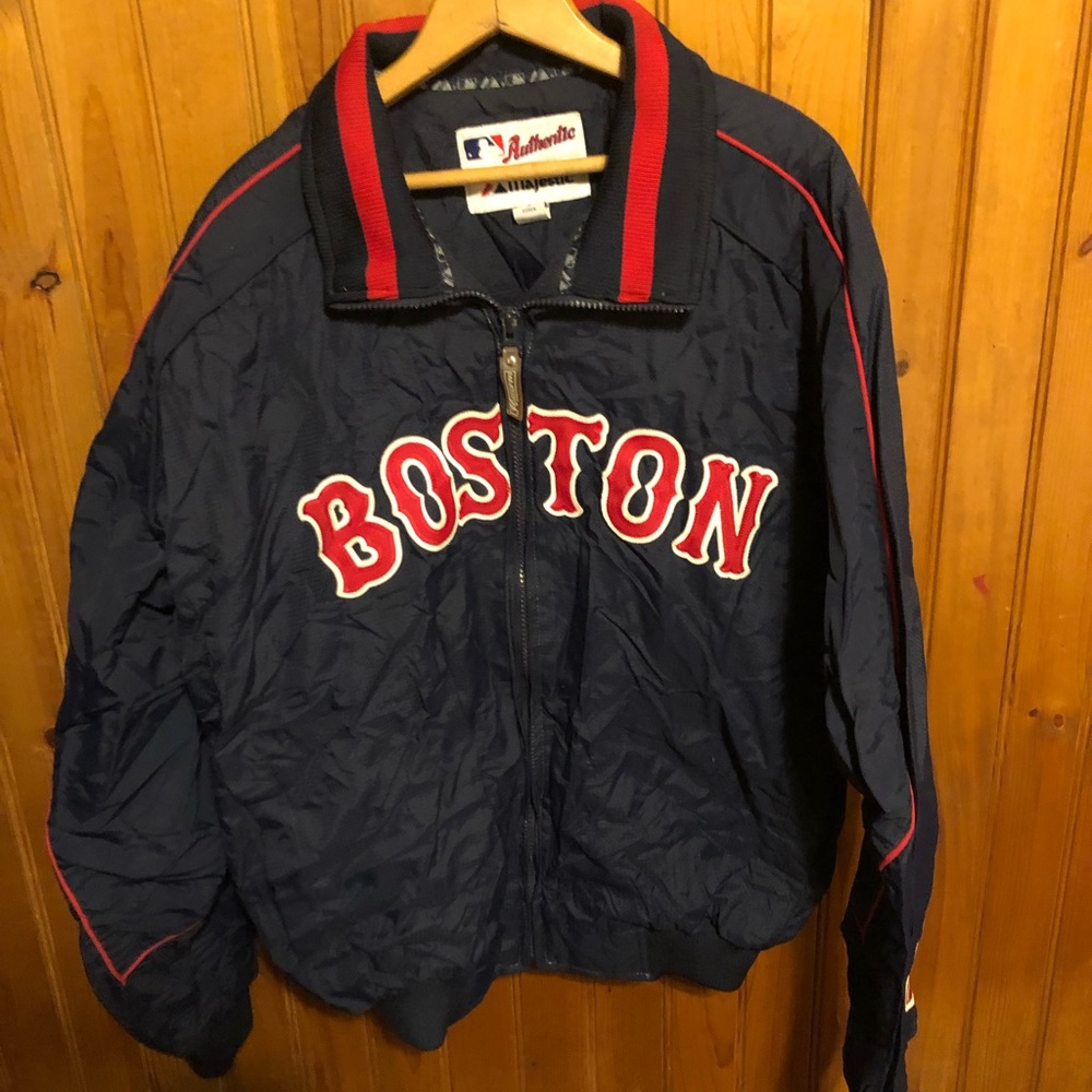 Authentic Boston Red Sox Majestic Players Jacket